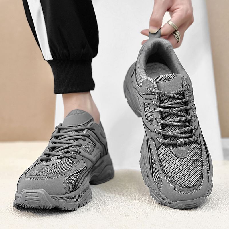 Tanzanite - Mesh Panel Veterschoenen