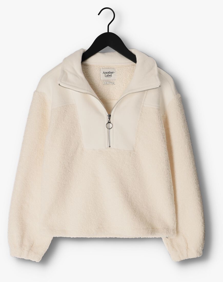 ANOTHER LABEL grijze another label sweater olivia sweater l/s