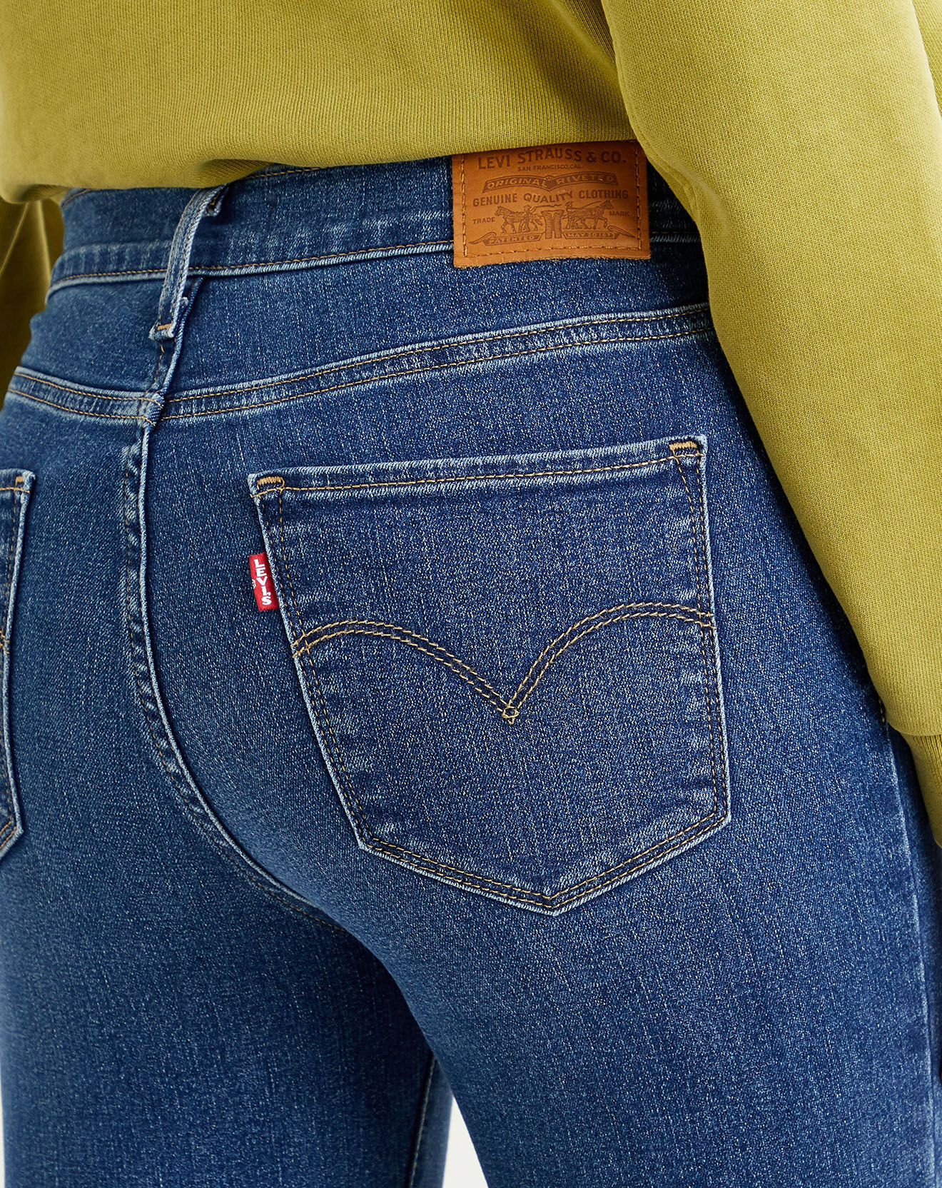 Levi's® Jean 720 Hirise Super Skinny bleu