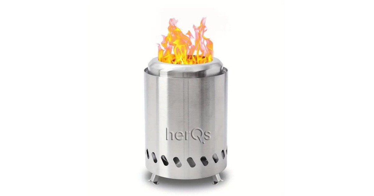 HerQsSmokeless Firepit Mini vuurkorf