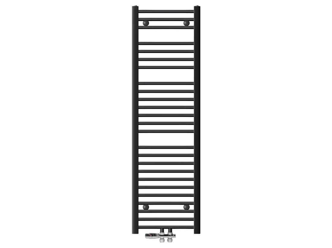 ECD Germany Sèche-Serviettes Sahara Non Électrique - 400 x 1500 mm - Anthracite