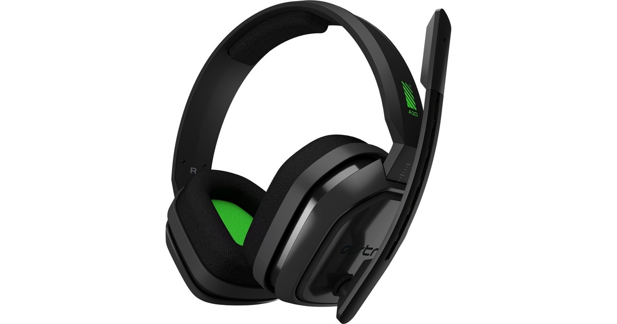 ASTRO GamingA10 headset over-ear gaming headset  (Zwart/groen, Pc, Xbox One)