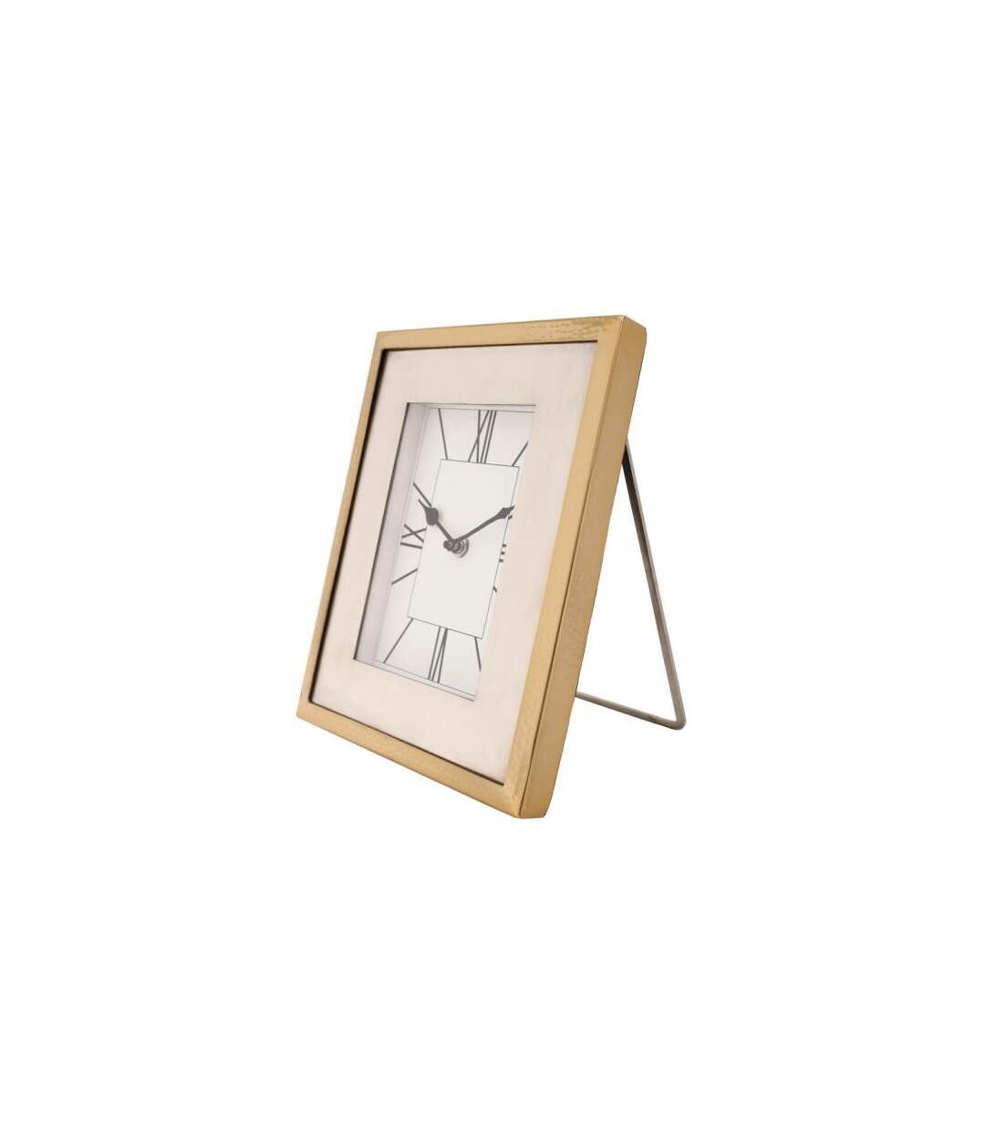 Paris Prix - Horloge à Poser à Quartz moments 27cm Or