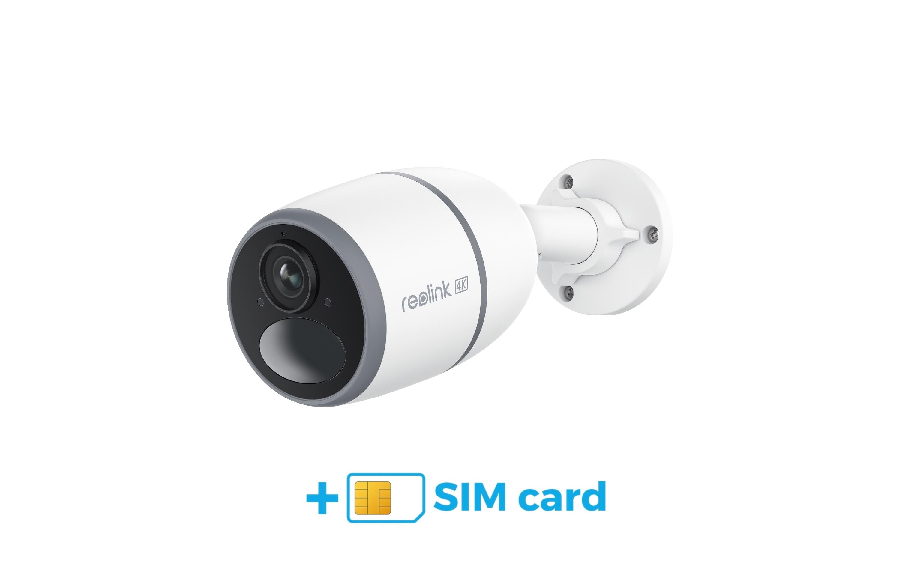 4G/LTE-Kamera G340 inklusive SIM<br>Hochmoderne Überwachungskamera mit intelligenter Erkennung, Zwei-Wege-Audio und Nachtsicht