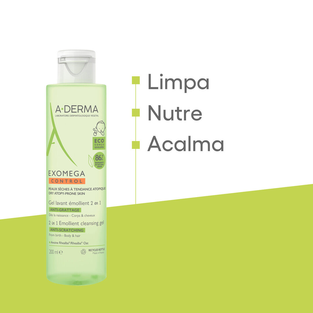 Exomega Control Gel Corpo e Cabelo - 200ml