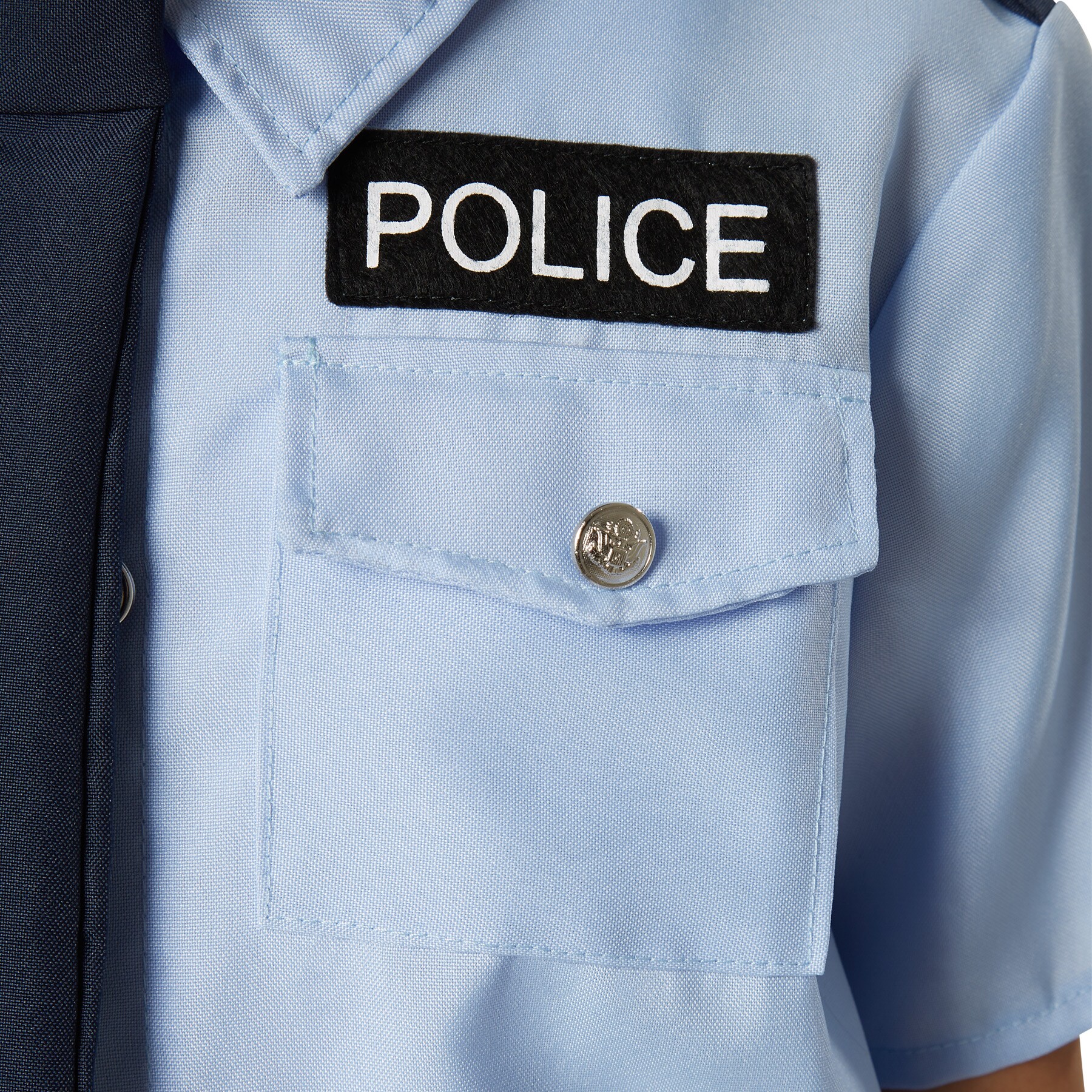 tectake® Mädchenkostüm Police Girl