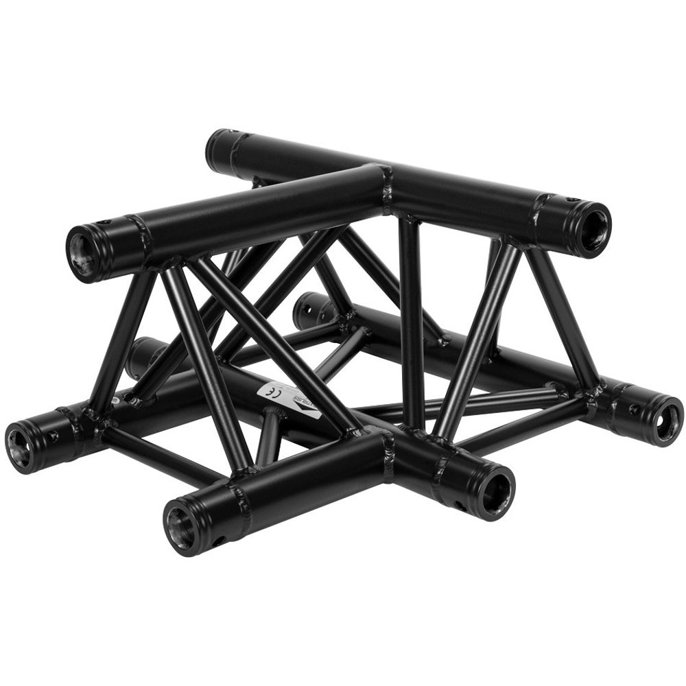 Duratruss DT 33/2-T36-T t-stuk - mat zwart
