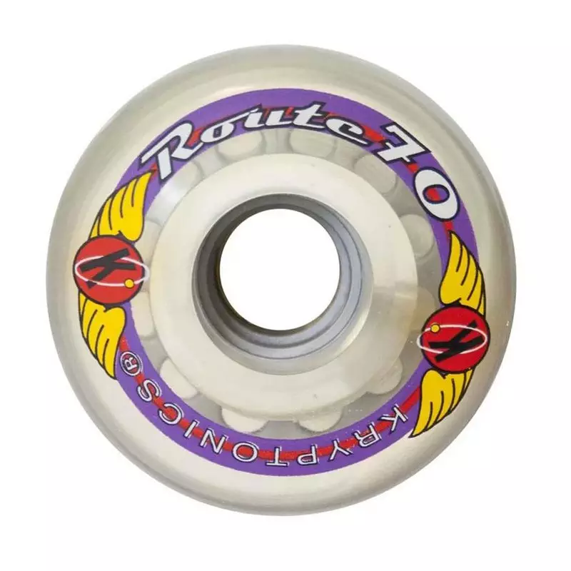 Roue Roller Quad KRYPTONICS Route 78A 70Mm Transparent