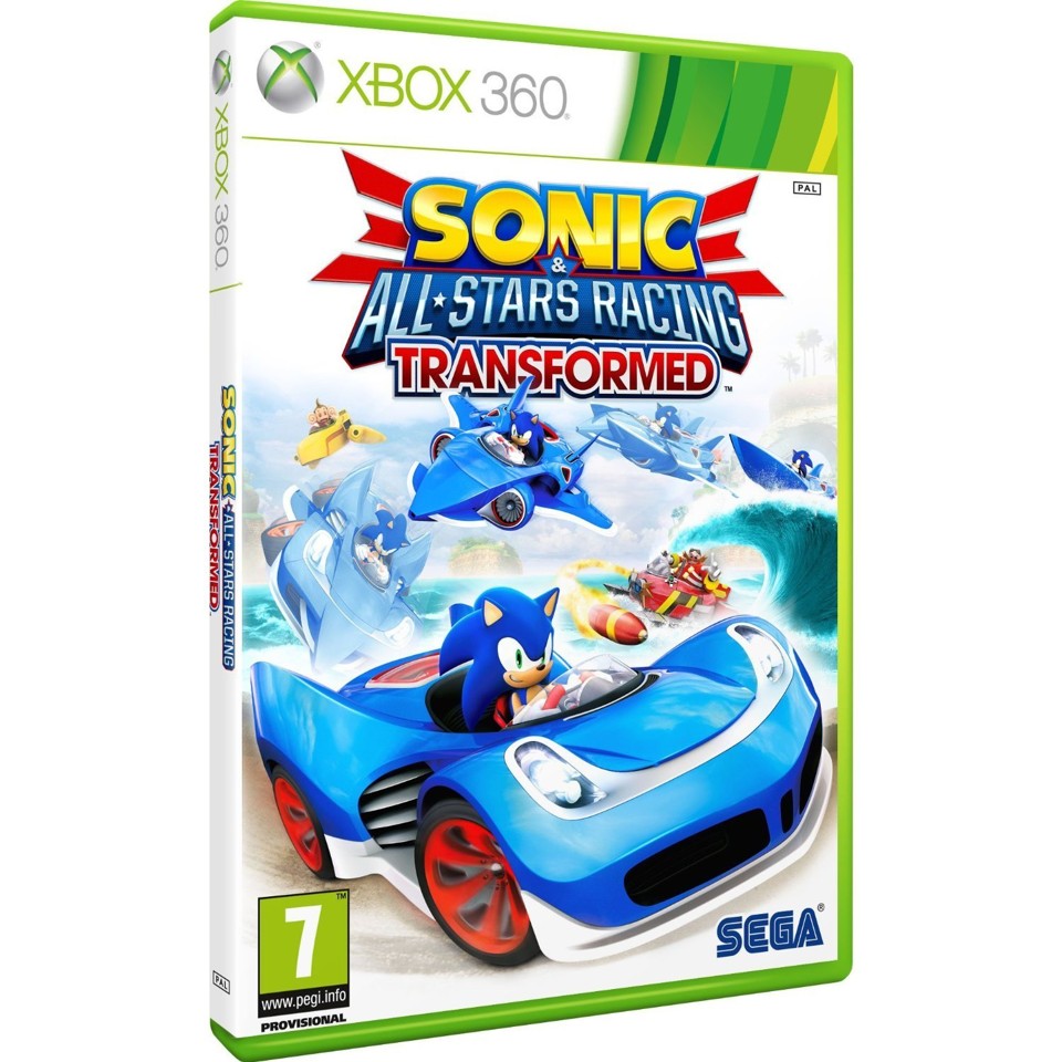 Sonic and SEGA All-Stars Racing Transformed- Xbox360