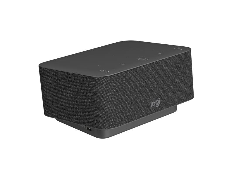 Logitech Dockingstation Logi Dock Graphit UC All-in-One-Dockingstation mit Bedienelementen für Besprechungen und Freisprecheinrichtung