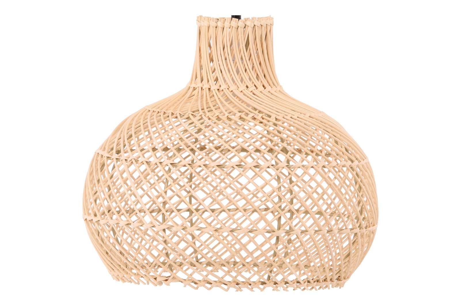 Varekil taklampe Skjerm i rotting med sort ledning