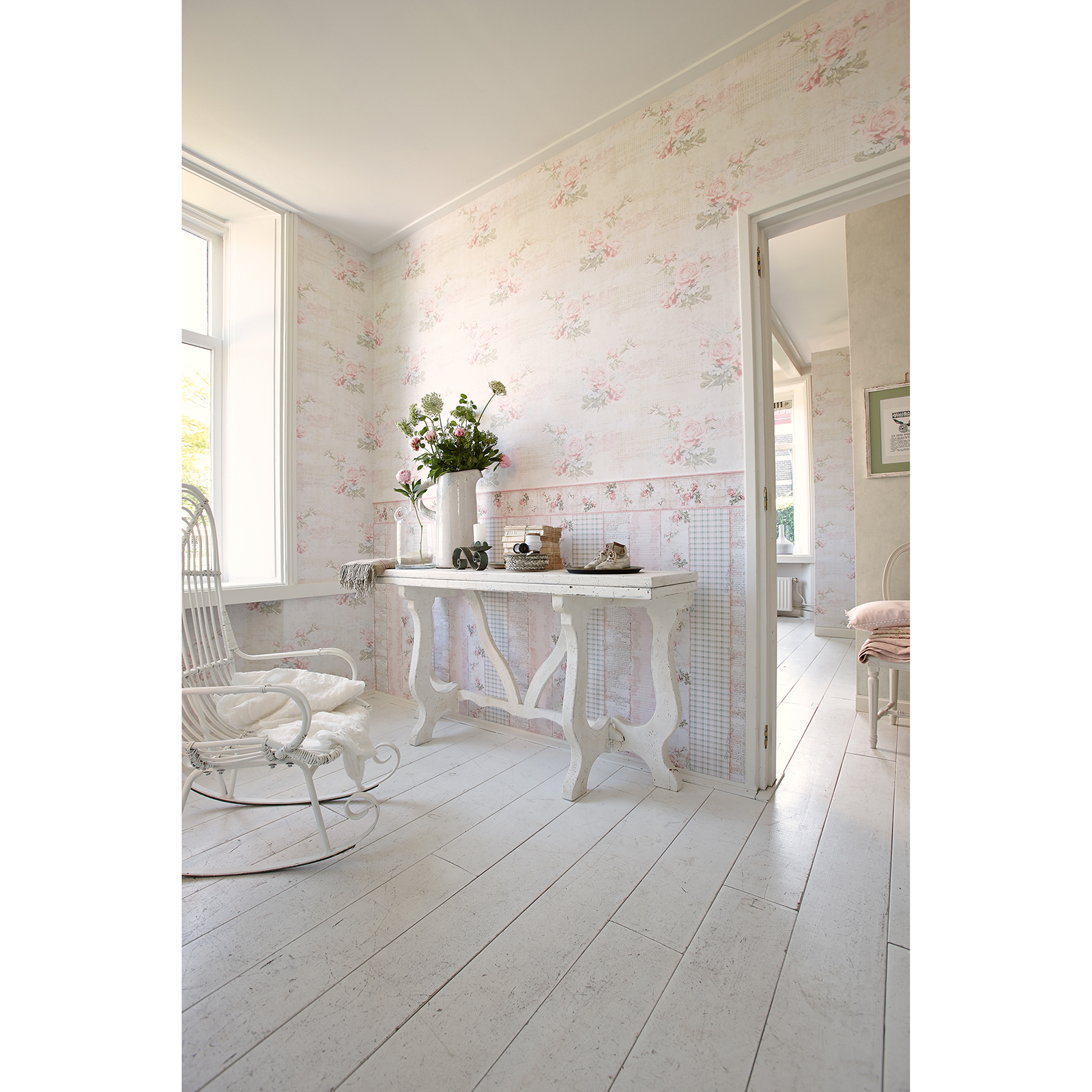 Papier-Borte DJOOZ - rosé - Rose - 13 cm