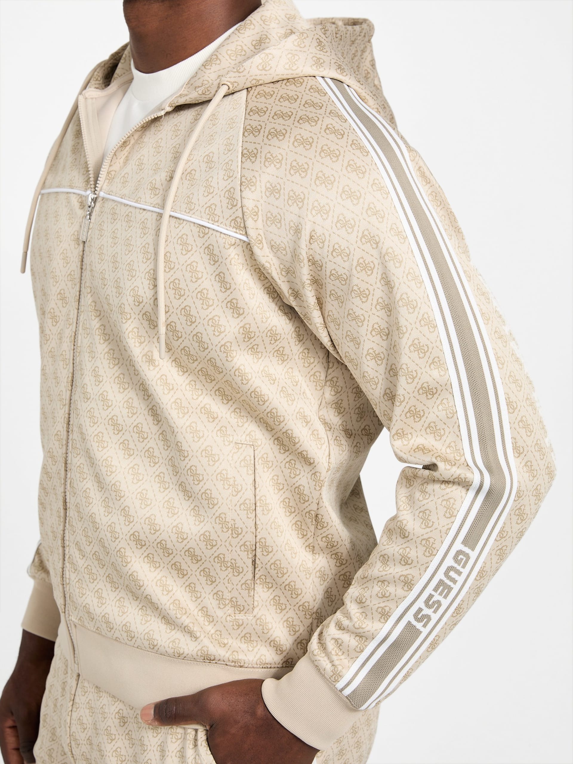 Moletom Eco Parimo Jacquard com zíper completo