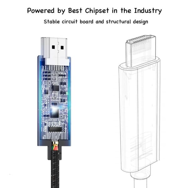 INF USB-C til HDMI-kabel 4K - 2 meter