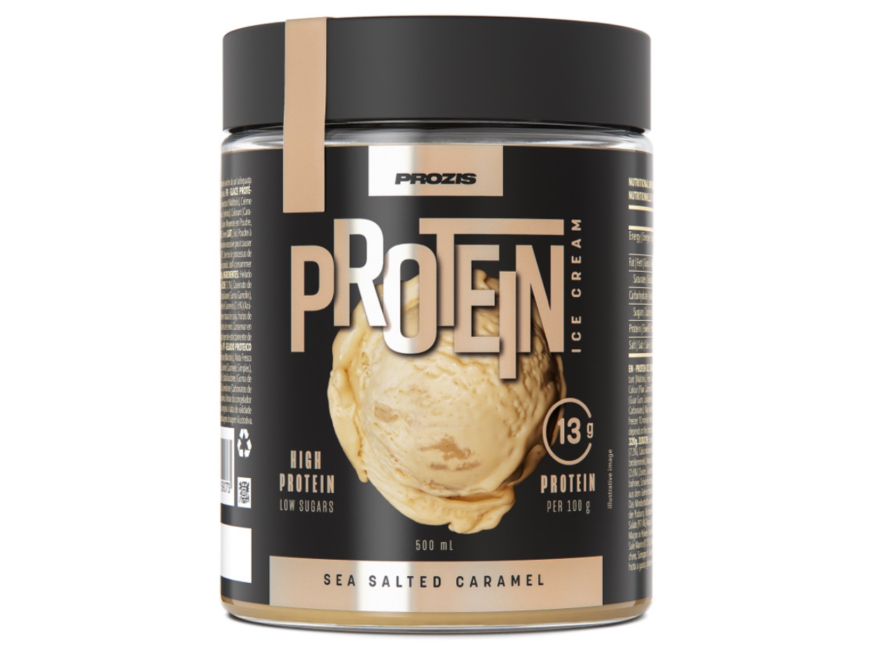 GELADO PROTEICO PROZIS CARAMELO SALGADO 500 ML