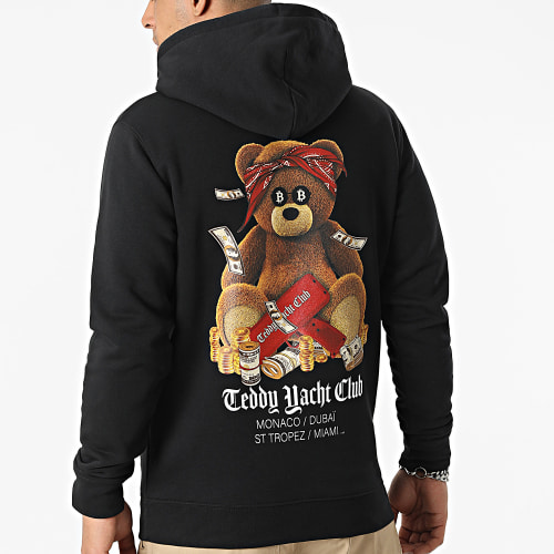 Sweat Capuche Cash Gun Noir