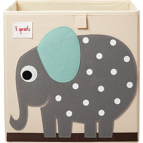 3 Sprouts opbevaringskasse - elefant