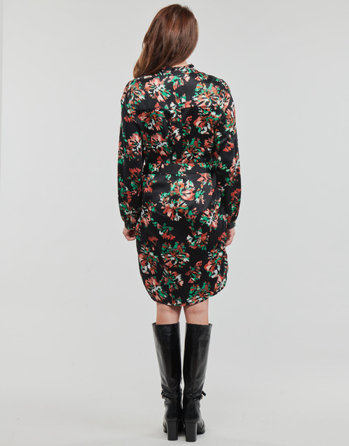 Vero Moda - VMCANA L/S ABK SHIRT DRESS WVN BTQ - Noir