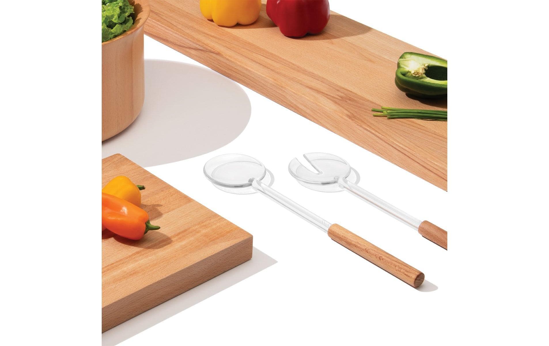 Salatbesteck Set Nissen 2-teiligStilvolles Salatbesteck-Set