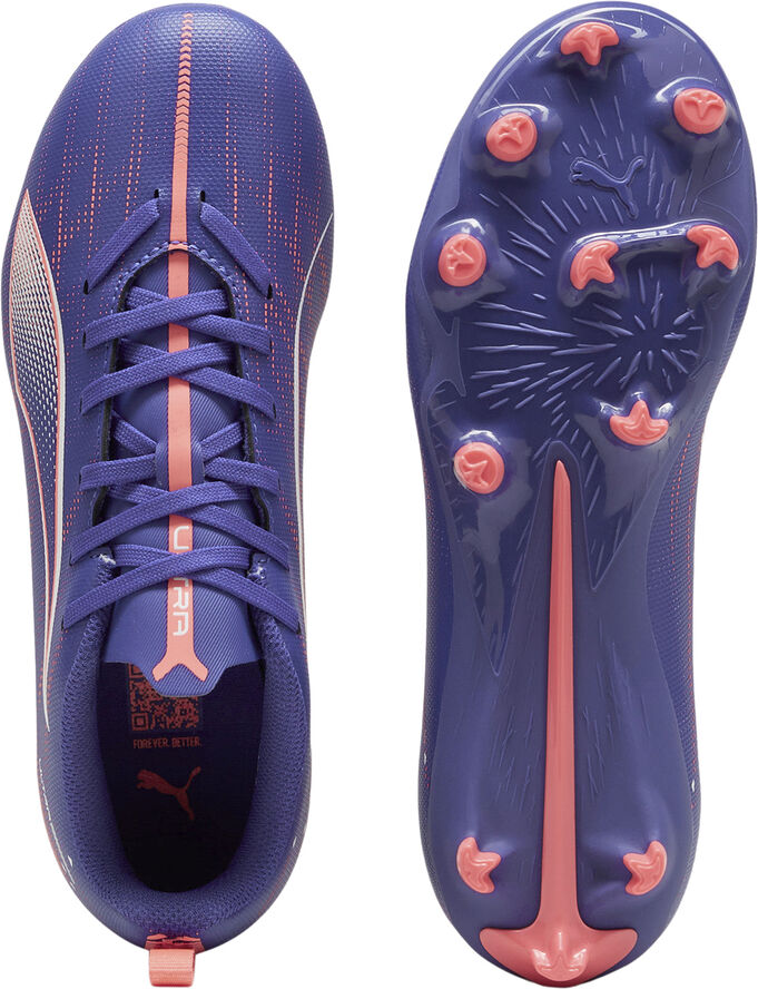Puma Ultra 5 Play FG/AG Fodboldstøvler Lilla