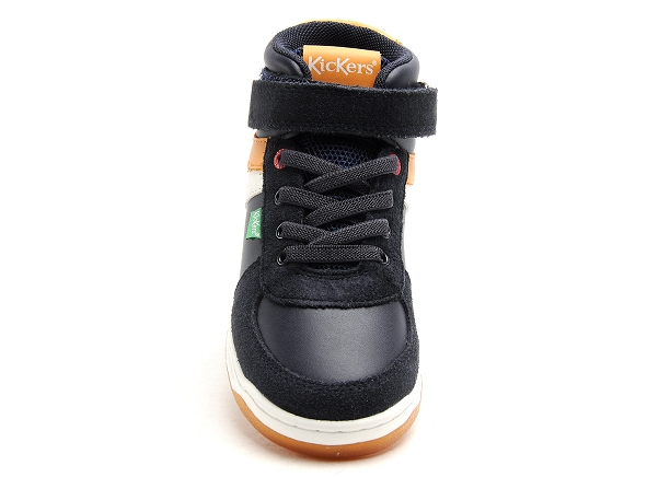 Kickers boots bottine enfant kickalien garcon bleu