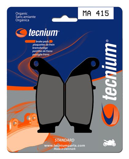 Plaquettes de freins Tecnium route organique - MA415