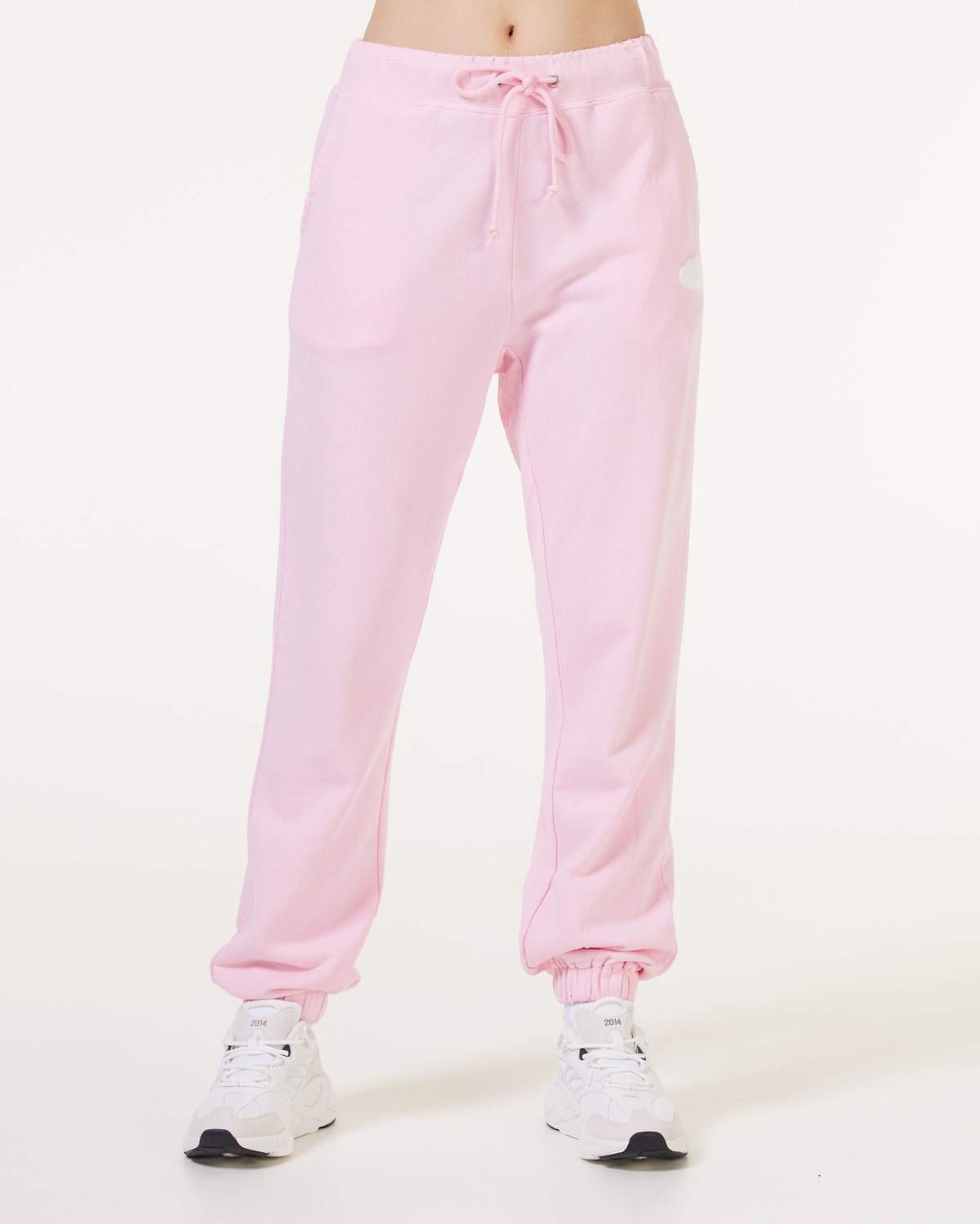 Bumpro SkyDye Trashed Sweatpants Pink Pastel