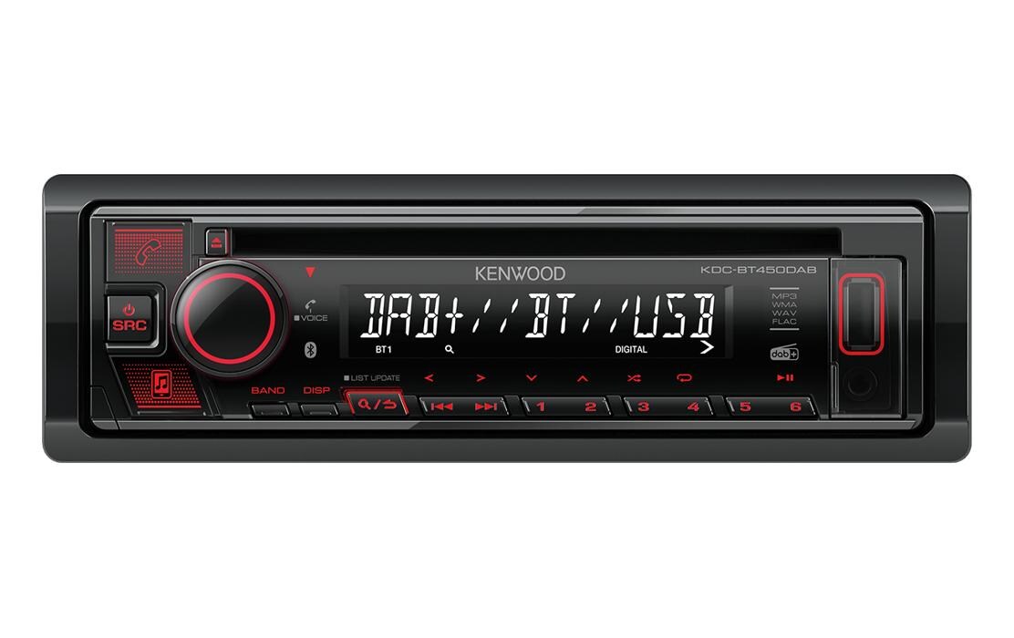 Autoradio KDC-BT450DAB 1 DIN<br>Autoradio mit CD-Player