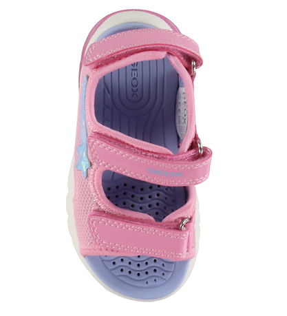 Geox Sandalen m. leicht - Ciberdron - Pink/LT Sky