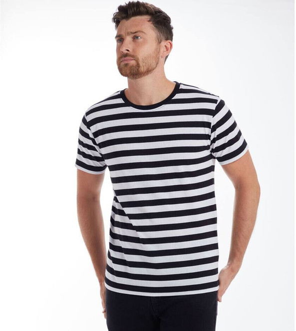 MANTIS MT109S - Tee-shirt rayé homme