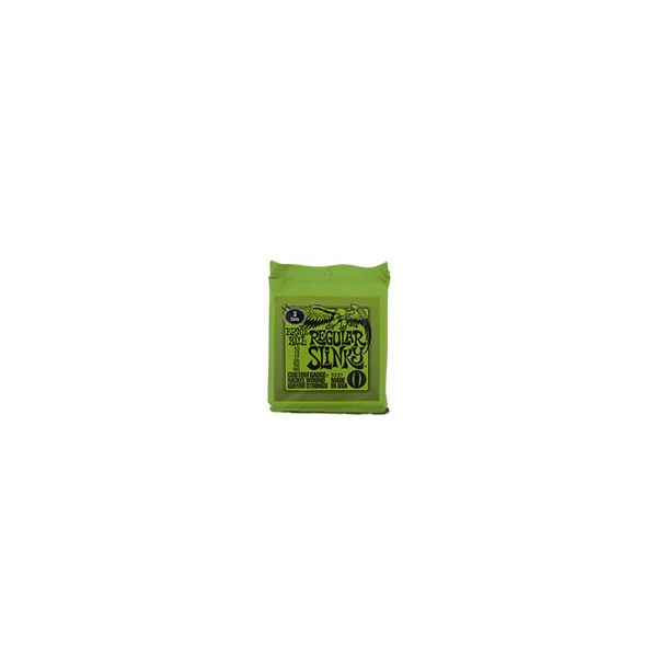 Ernie Ball Jogo de Cordas 010 para Guitarra Elétrica 3221 010-046 (3 Un)