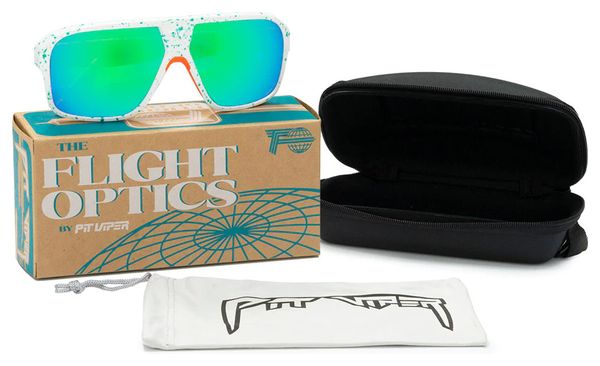 Paire de Lunettes Pit Viper The South Beach Flight Optics Blanc