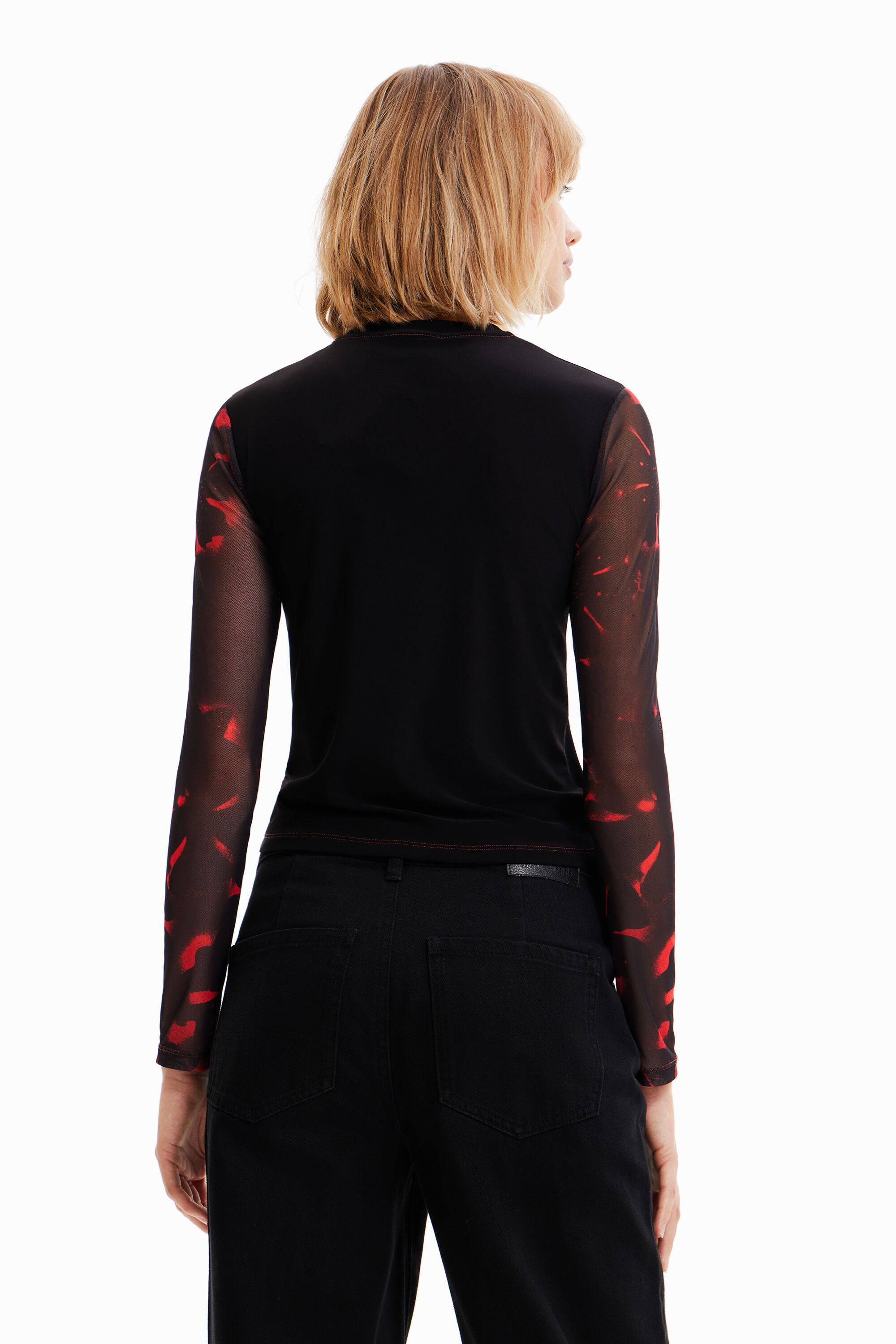 T-shirt arty combiné