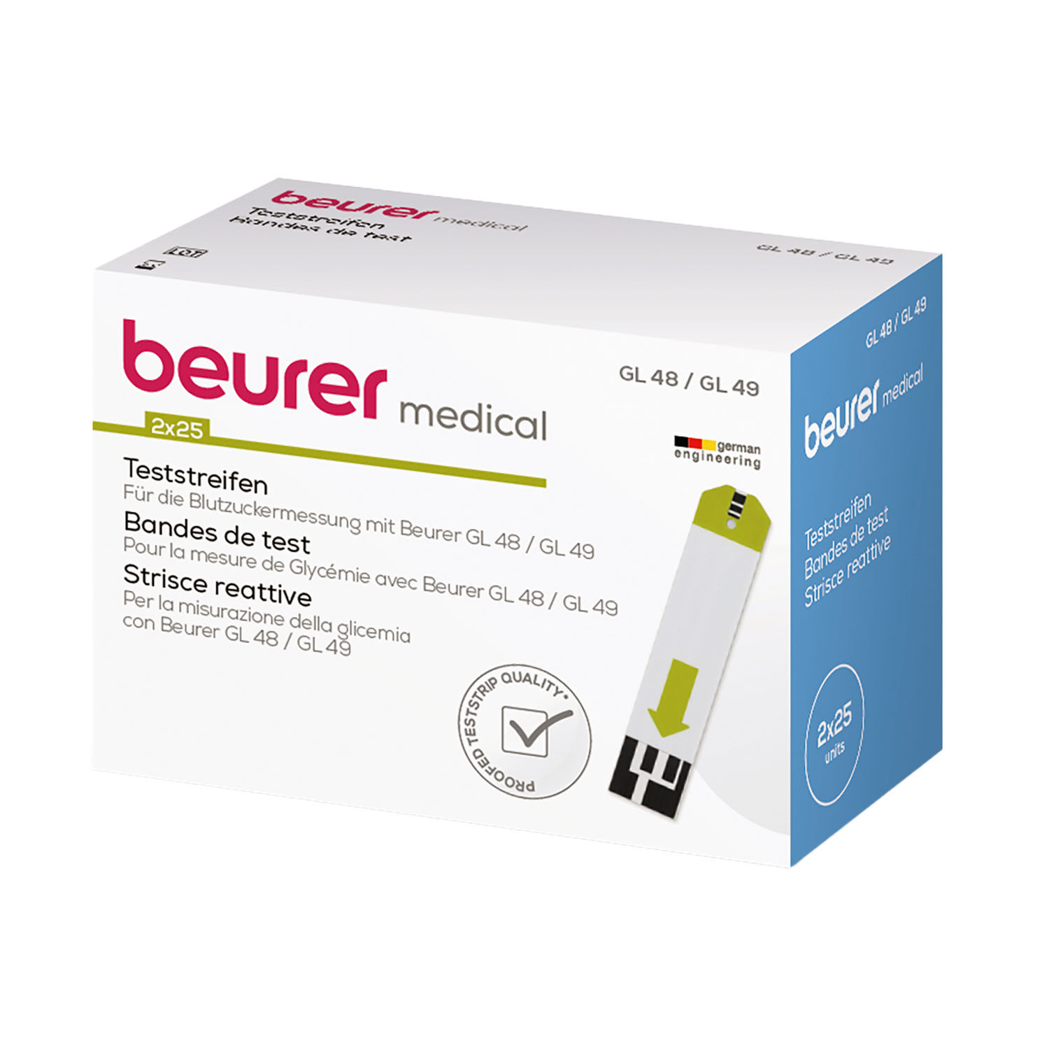 Beurer Blutzucker-Teststreifen 50 Stk.