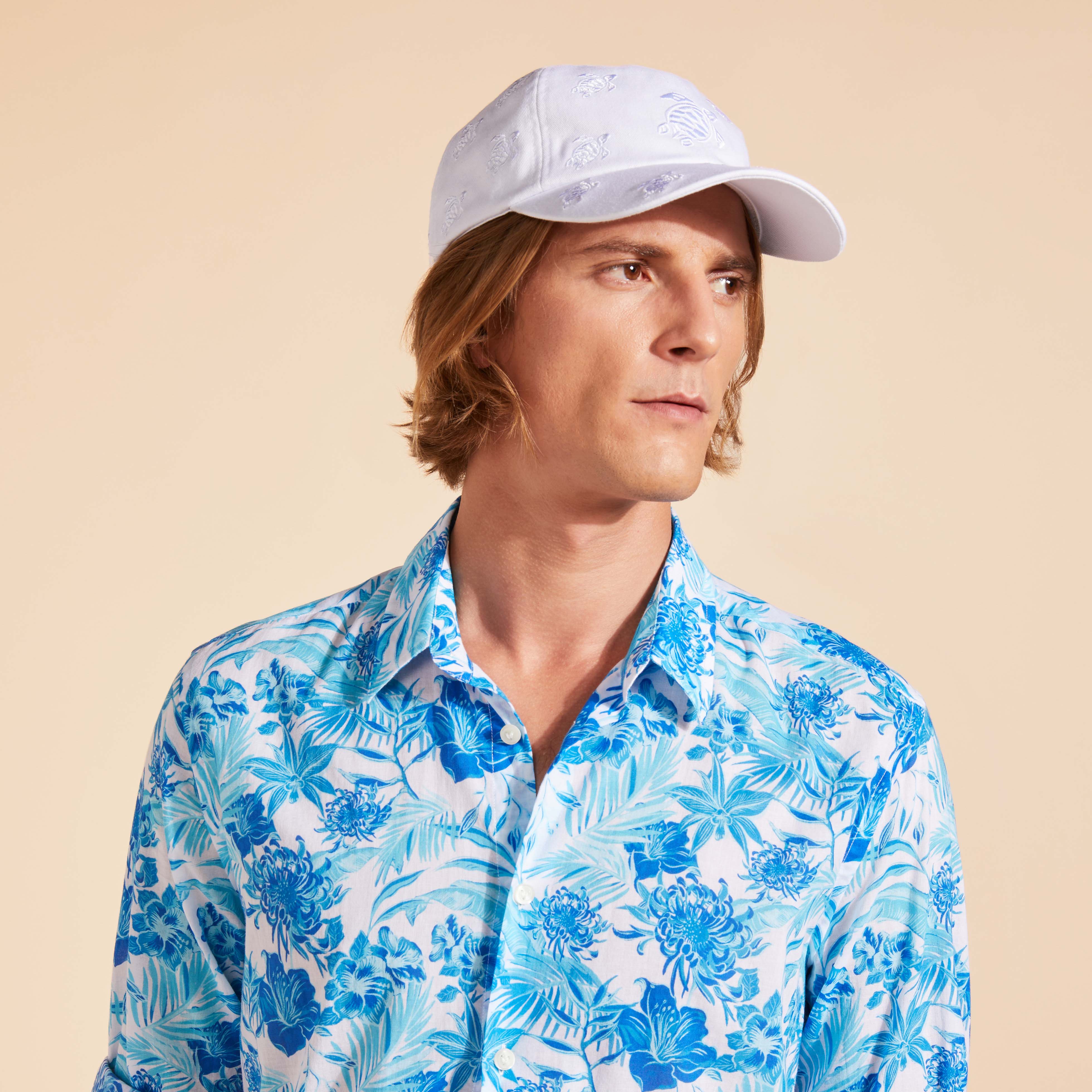 Casquette Brodée Tortue All Over | Accessoires de Plage Vilebrequin