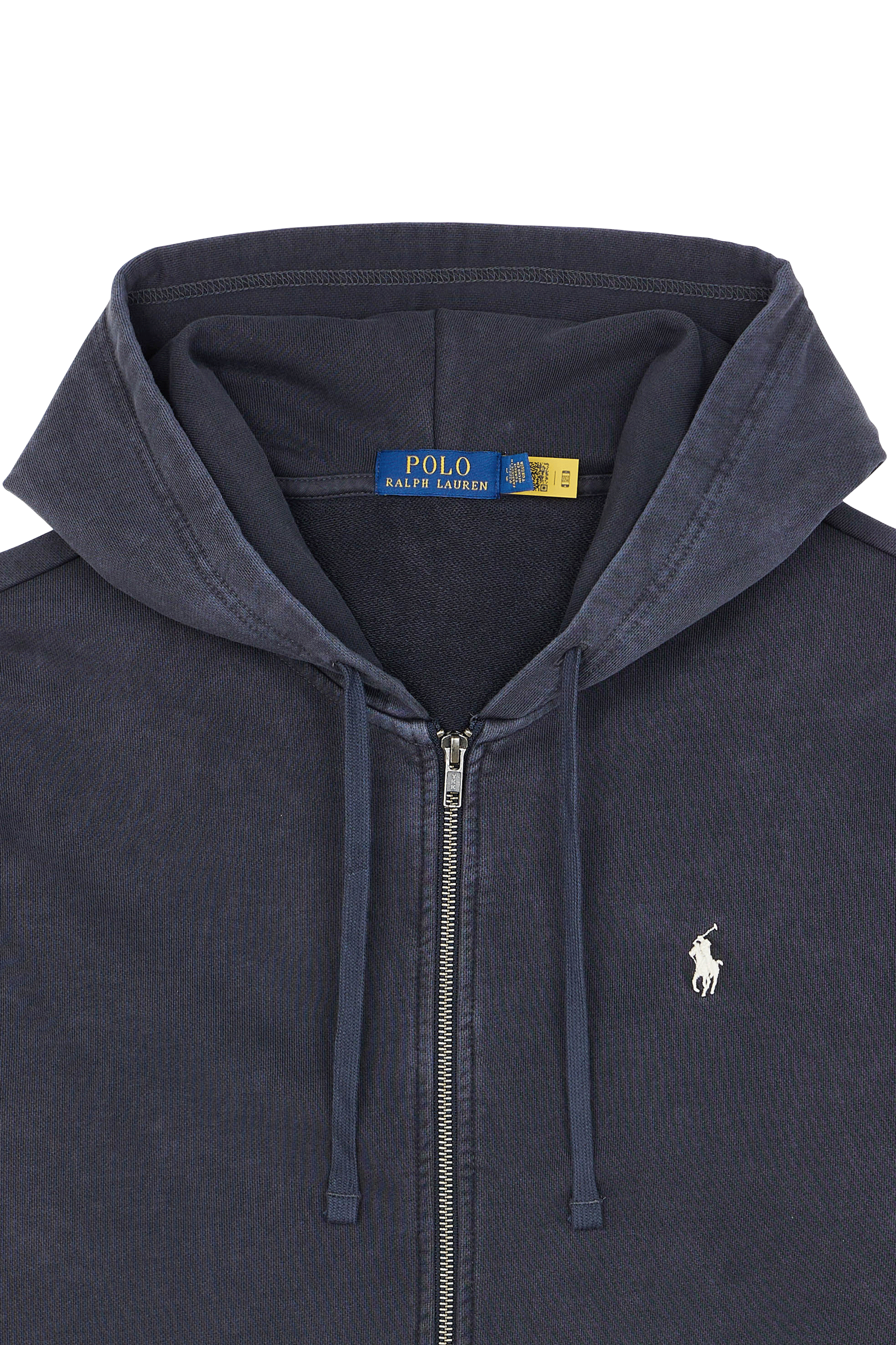 POLO RALPH LAUREN Hoodie zippé LOOPBACK TERRY-LSL-SWS Noir