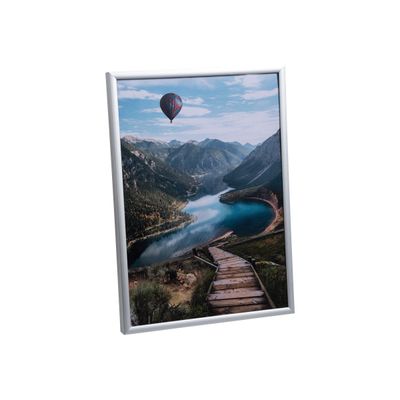 Cadre photo Exacompta - 21 x 29,7 cm (A4) - aluminium