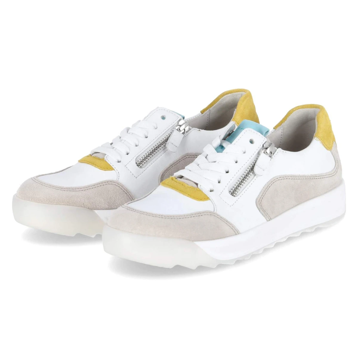 GaborLow Sneaker - neve/weis/sun/pool