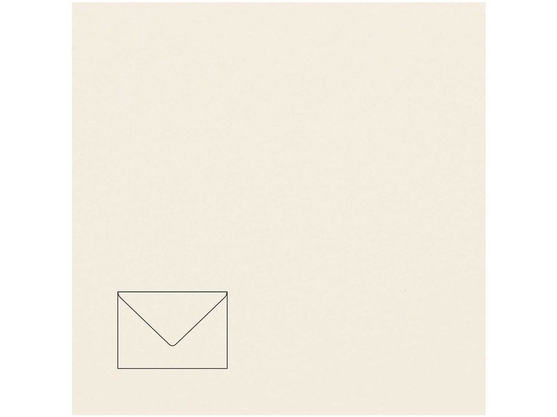 Rico Design Paper Poetry Essentials Umschlag C5 Hellgelb Kuvert C5