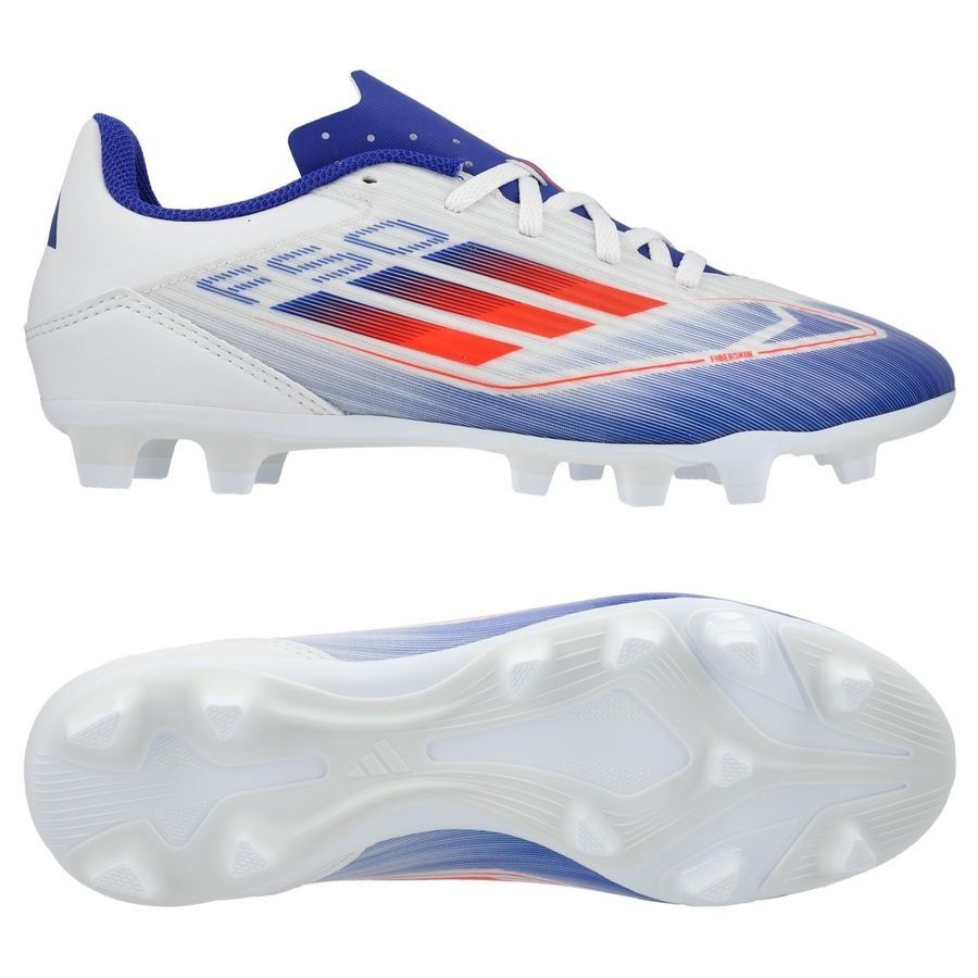 adidas F50 Club FxG Advancement - Blanc/Rouge/Bleu