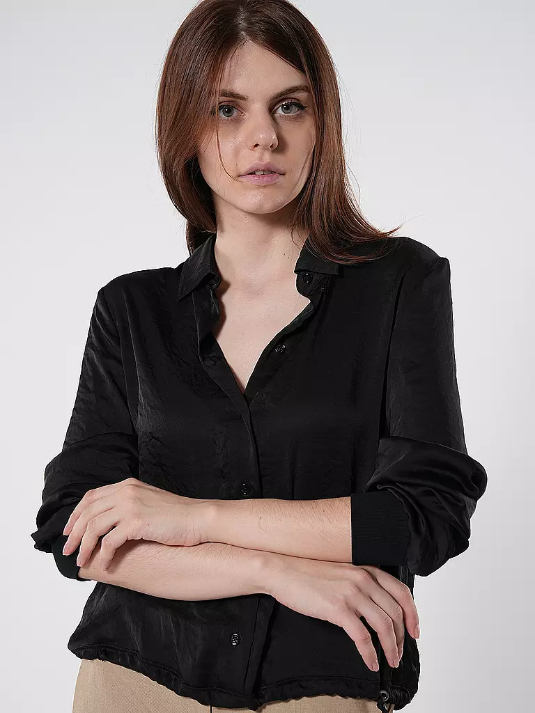 MARC CAIN Bluse  schwarz
