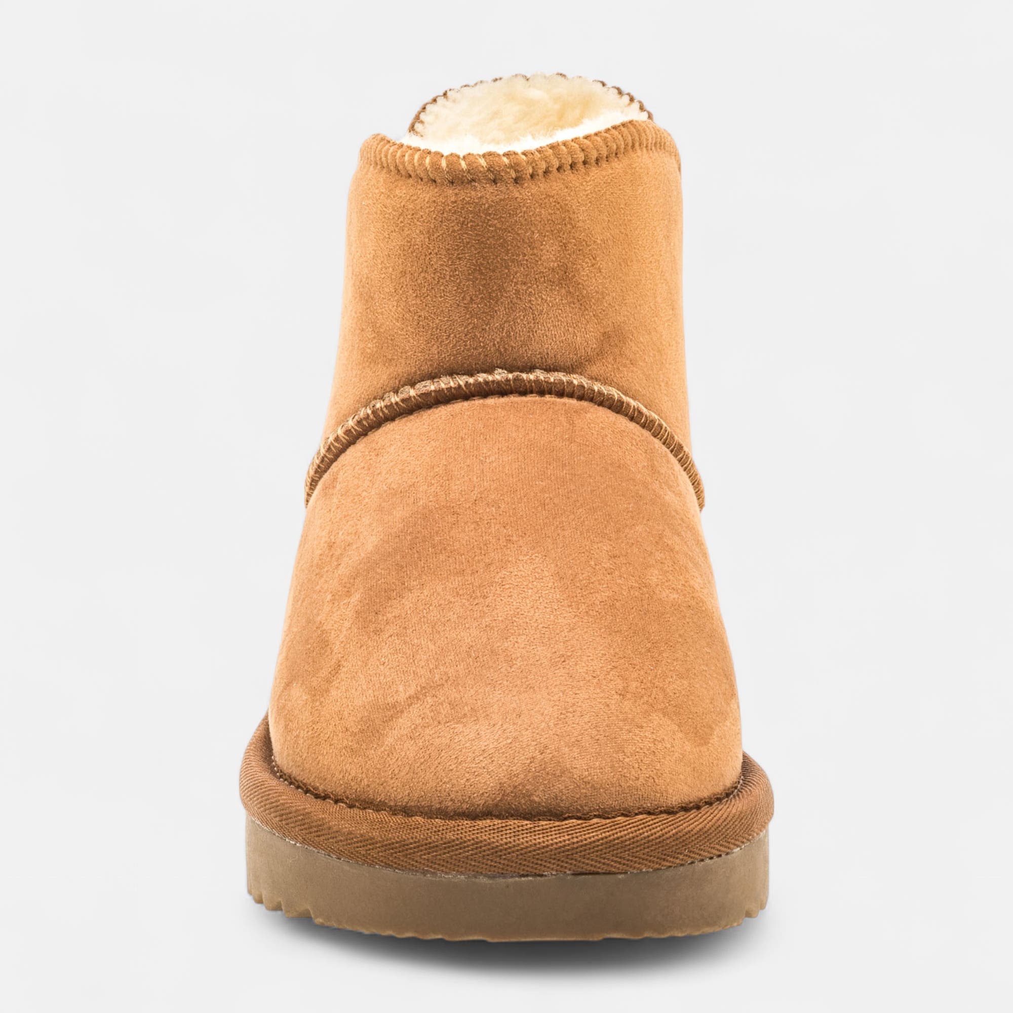 Bottines Fille cognac