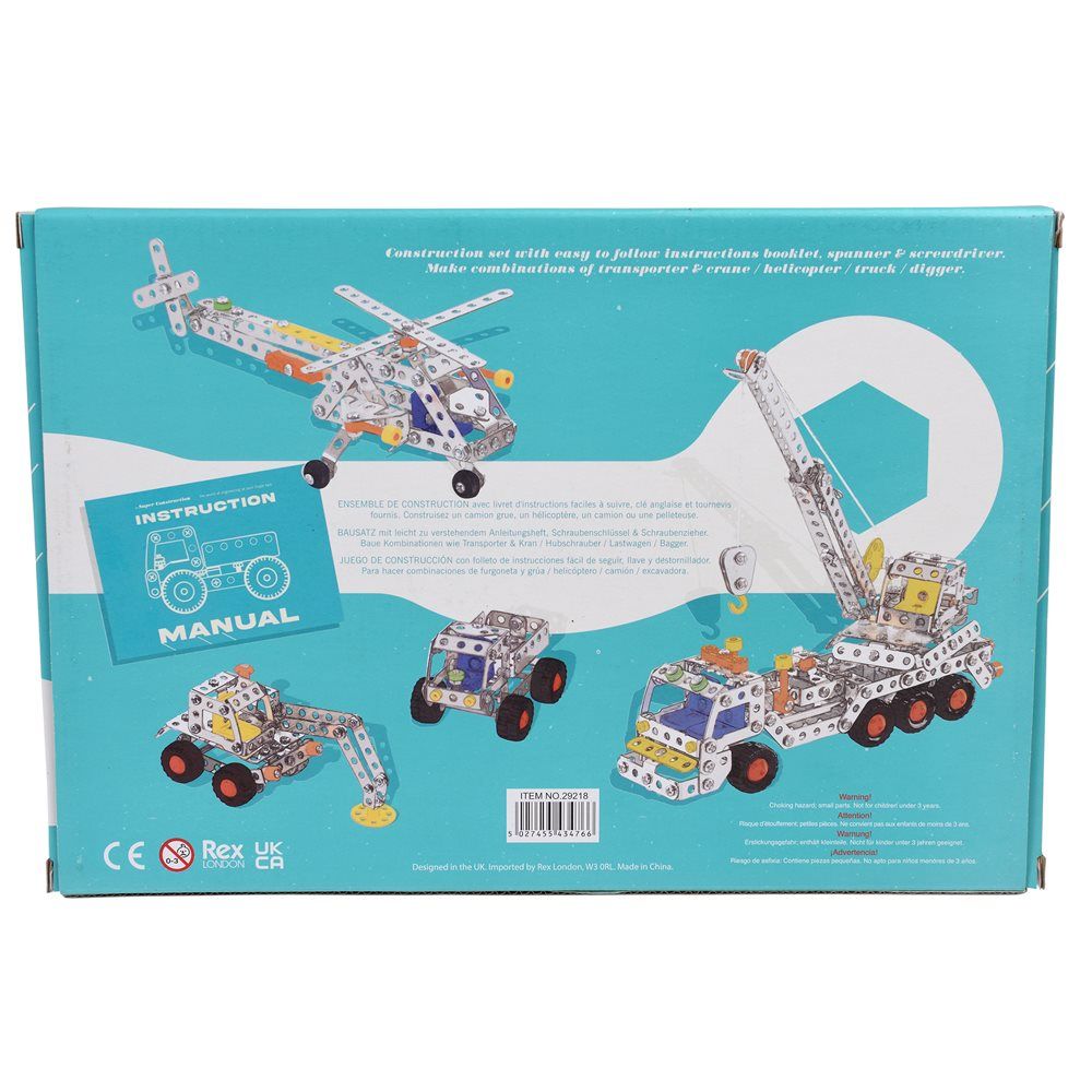 Jeu de construction 4 en 1 Rex London