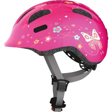 ABUS Radhelm Smiley 2.0 Pink Butterfly, S, 45-50s