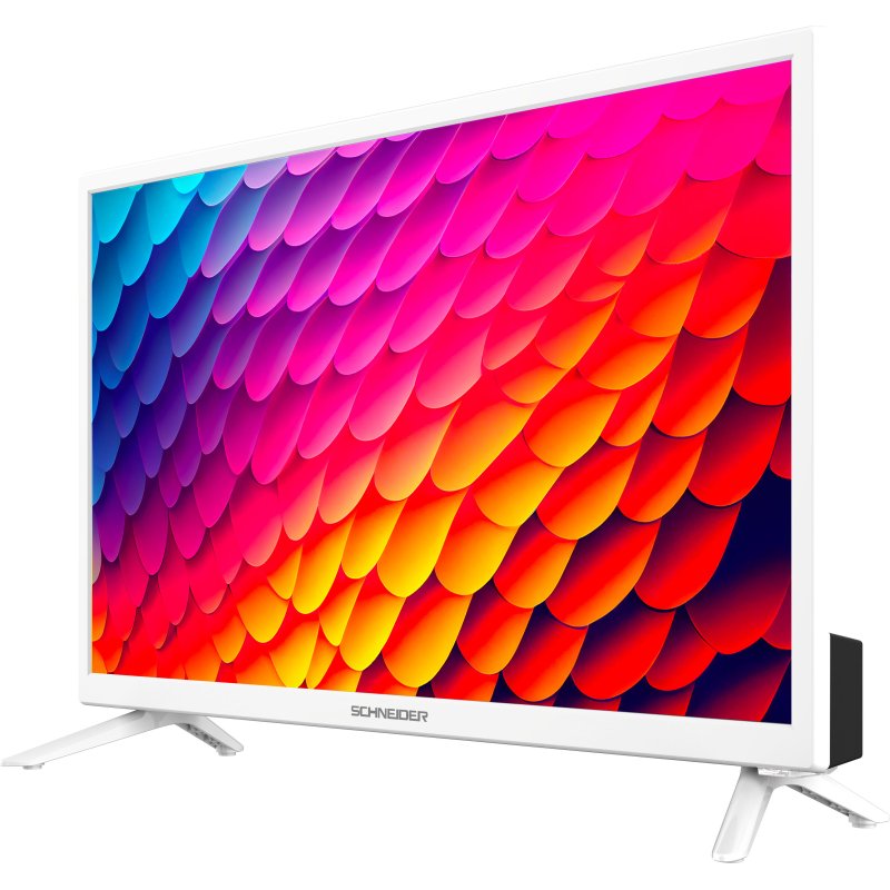 SCHNEIDER TV LED 60 cm TV24 HD - HDMI- Blanc