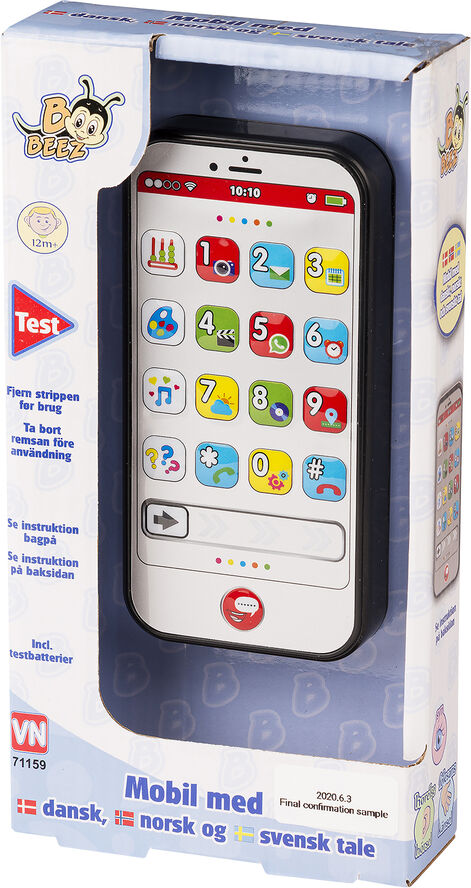 B Beez MOBILTELEFON TRYME DANSK