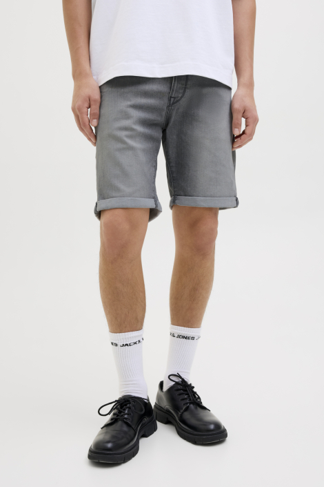 Jack & Jones grijze heren korte broek