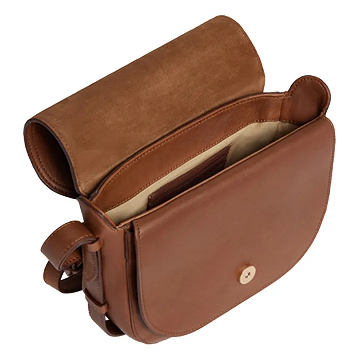 Vanessa Bruno Sac Double Rabat Othilia Cuir Nappa | Havane