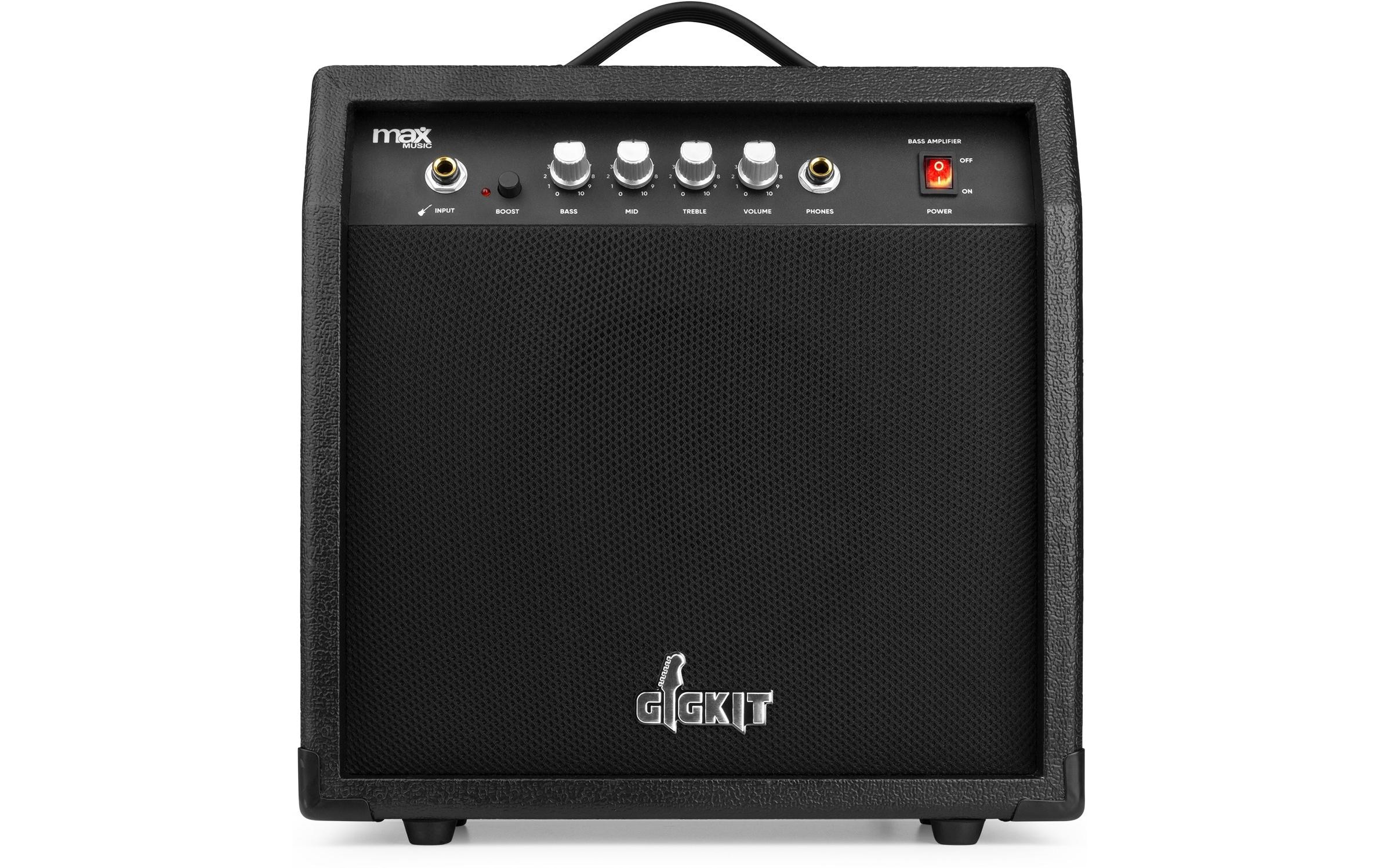 E-Gitarre »MAX GigKit Schwarz«