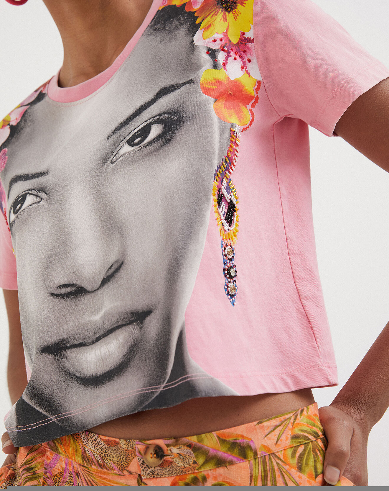 Desigual Top Felicity rose